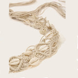 Cotton Tassel Tie Strap Waist Chain Women's Waistband Dress Accessories