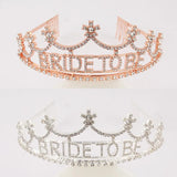 Ladies Bride Rhinestone Hair Band Wedding Headdress Metal Jewelry