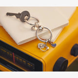 DIY Charm Keychain for Ladies, 925 Sterling Silver Jewelry Making