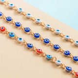 Multicolor Magic Eye Copper Bracelet for Women