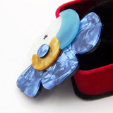Large Girl Figure Brooches For Women Acrylic Resin Bouquets Pins And Brooches