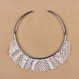 Girls Chain Necklace Crystal Pendant for Women Alloy Metal Jewelry