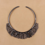 Girls Chain Necklace Crystal Pendant for Women Alloy Metal Jewelry