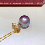 Leaf Style Pendant Mount Base for 5-12mm Pearls