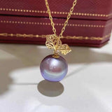 Leaf Style Pendant Mount Base for 5-12mm Pearls