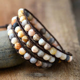 Vintage Wrap Bracelets Boho Multilayer Bracelet Beads Jewelry