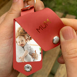 Leather Pendants Keychain DIY Personalized Creative Keyholder For Car Bags