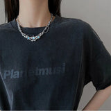 Spice Girl Necklace Hip Hop Clavicle Chain Street Jewelry