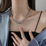 Spice Girl Necklace Hip Hop Clavicle Chain Street Jewelry
