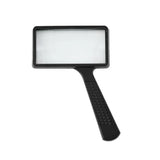 4X Rectangular Handheld Reading Magnifying Glass Magnifier