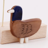 Cute Duck Acrylic Brooch Animal Lapel Pin Collar Badge Jewelry