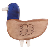 Cute Duck Acrylic Brooch Animal Lapel Pin Collar Badge Jewelry