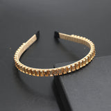 Baroque Crystal Headband Rhinestones Hairbands Wedding Hair Accessories