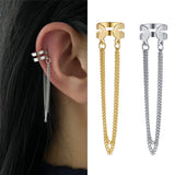 Tassel Ear Cuff Multilayer No Piercing Clip Earrings for Women