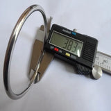 5pcs Stainless Steel Bracelet Set for Women, 4mm, 2.28''/2.36''/2.67''