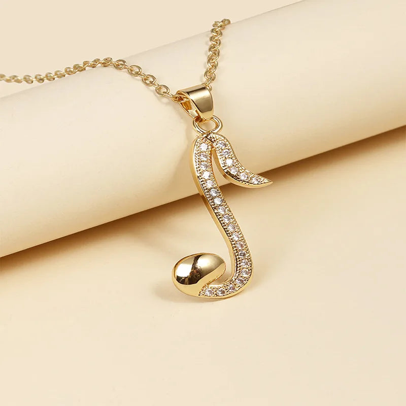 Love Notes Zirconia Necklace for Women