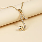 Love Notes Zirconia Necklace for Women