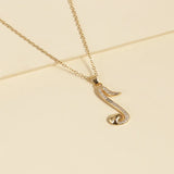 Love Notes Zirconia Necklace for Women