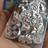 Men's Lucky Pixiu Pendant Retro Necklace Domineering Silver Jewelry