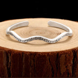 Luotai Old Silver Bracelet Niche Pure Silver Female Jewelry