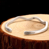 Luotai Old Silver Bracelet Niche Pure Silver Female Jewelry