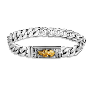 Luotai Old Silversmith Paixiu Bracelet Hip-hop Male Style