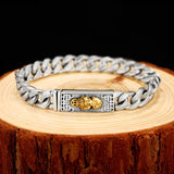 Luotai Old Silversmith Paixiu Bracelet Hip-hop Male Style