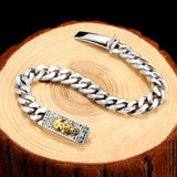 Luotai Old Silversmith Paixiu Bracelet Hip-hop Male Style