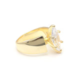 AAA+ Clear Cubic Zirconia Ring for Women