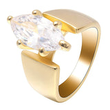 AAA+ Clear Cubic Zirconia Ring for Women