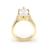 AAA+ Clear Cubic Zirconia Ring for Women