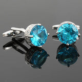 Cufflinks Men'S Shirt Cuffs French Round Button Wedding Dress Bridegroom Suit