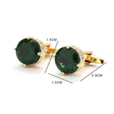 Cufflinks Men'S Shirt Cuffs French Round Button Wedding Dress Bridegroom Suit