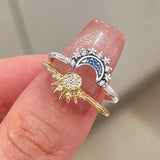 Zircon Ring for Women Wedding Engagement Bride Niche Jewelry