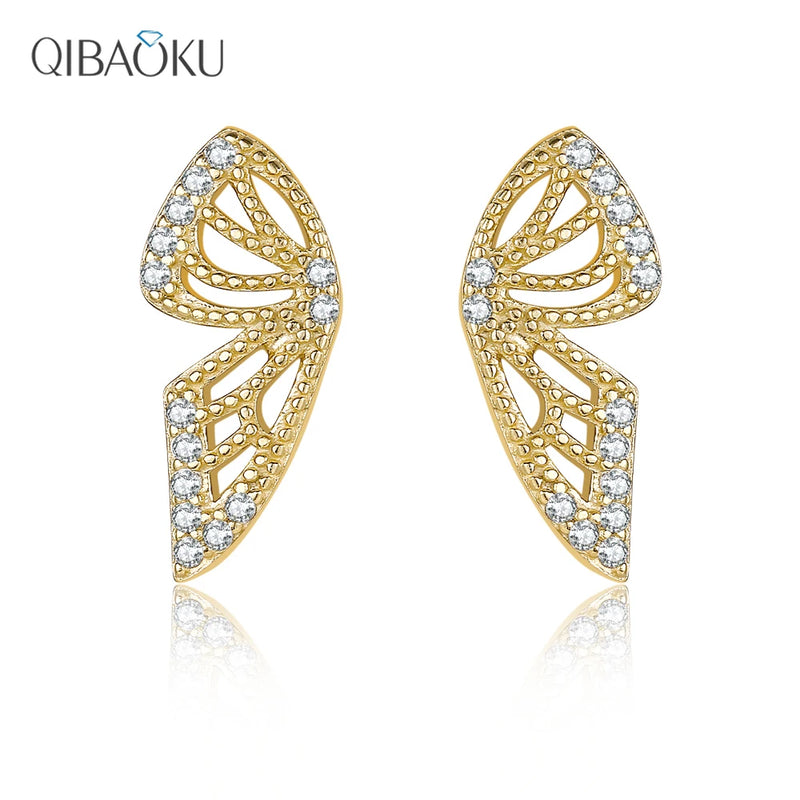 Butterfly Stud Earrings Women's Jewelry