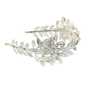 Alloy Leaves Hairpin Bridal Wedding Hair Jewelry Accessory
