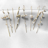 Crystal Geometry Long Earrings for Women