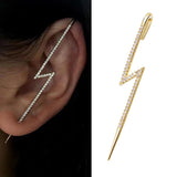 Crystal Geometry Long Earrings for Women