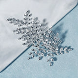 Rhinestone Side Hair Comb Retro Baroque Branch Comb Bridal Wedding