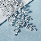 Rhinestone Side Hair Comb Retro Baroque Branch Comb Bridal Wedding