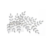 Rhinestone Side Hair Comb Retro Baroque Branch Comb Bridal Wedding