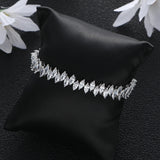 Tennis Chain Bracelet CZ Bohemian Cuff Wedding Jewelry
