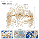 Pearl Rhinestones Hairband for Women Bride Wedding Headband