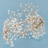 Pearl Rhinestones Hairband for Women Bride Wedding Headband
