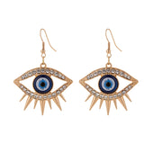 Evil Eye Statement Drop Earrings Tassel Dangle Earring Jewelry