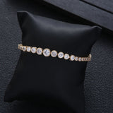 Cuban Link CZ Bracelet Bohemian Cuff Femme Jewelry