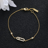 CZ Tennis Chain Bracelet Bohemian Cuff