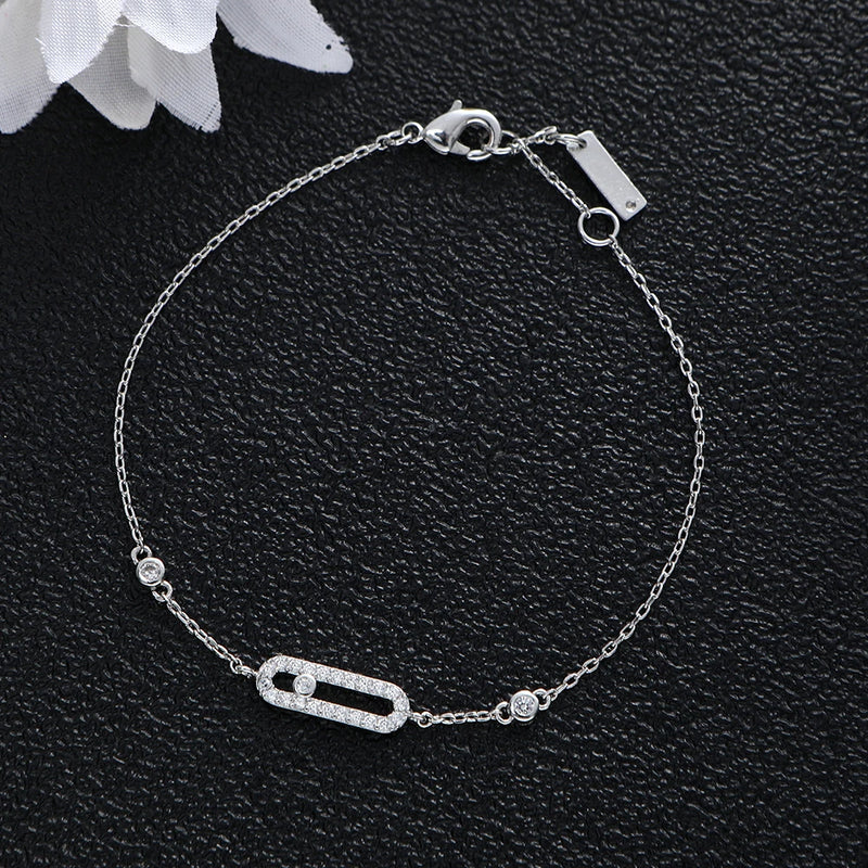 CZ Tennis Chain Bracelet Bohemian Cuff
