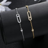 CZ Tennis Chain Bracelet Bohemian Cuff