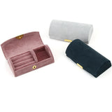 Velvet Ring Box Jewelry Display Organizer Tray Holder